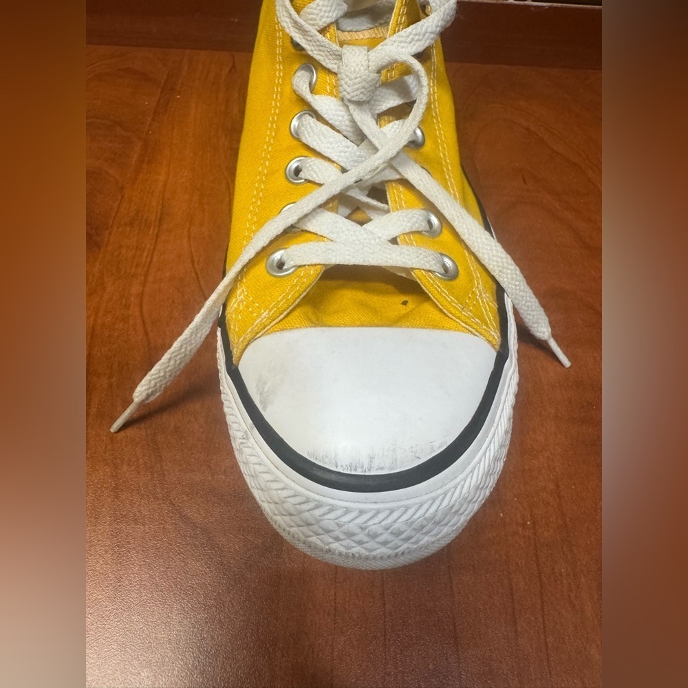 Converse All Star Yellow Sneakers - Picture 10 of 12